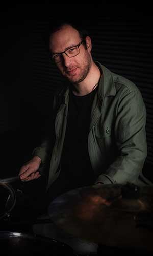 David, batteur d'Issue de secours, le groupe de rock français, IDS pour les intimes